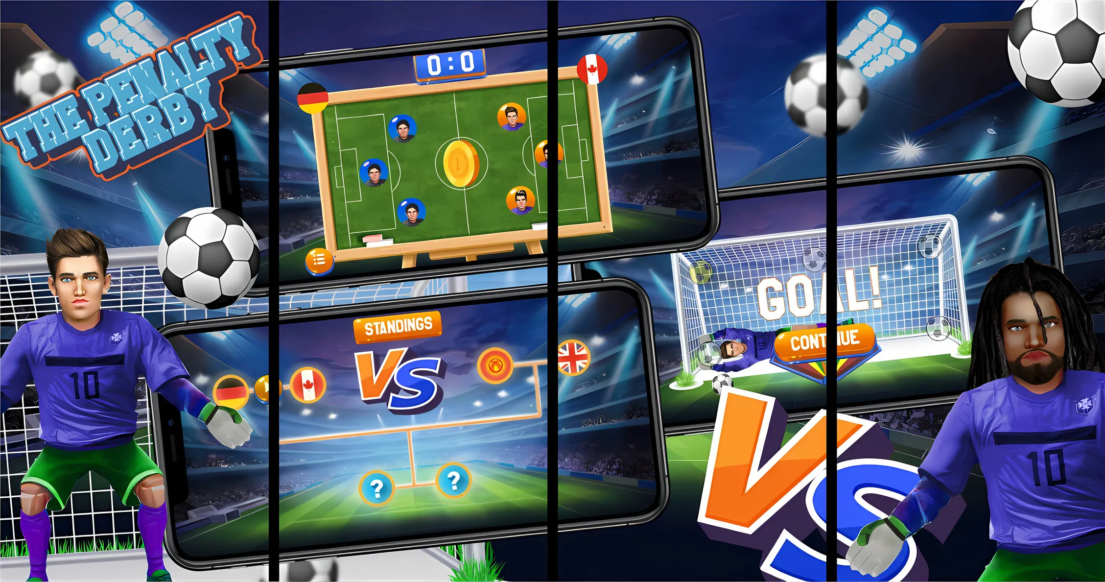Store screenshot set for The Penalty Derby